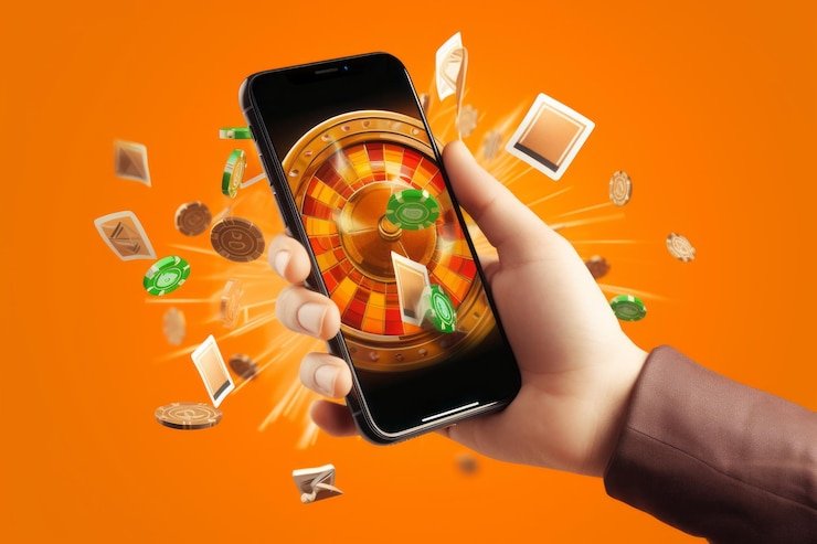 Pengguna membuka aplikasi hiburan idcwin88 melalui perangkat mobile dengan fitur login responsif